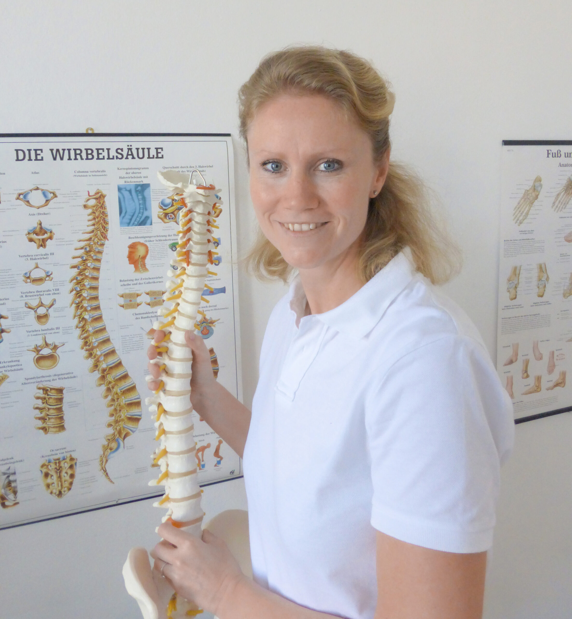 Über Yvonne Gross-Binder Dipl. Physiotherapeutin und Podologin